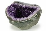 Sparkly Deep-Purple Amethyst Geode - Uruguay #378213-2